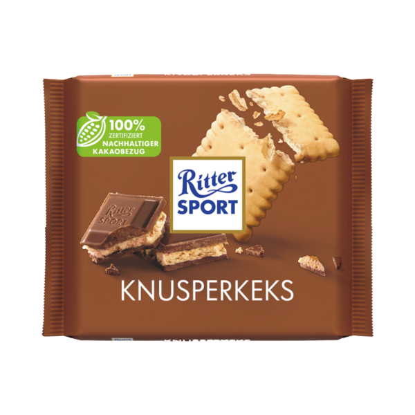 Ritter Sport Bunte Vielfalt Knusperkeks, 100g